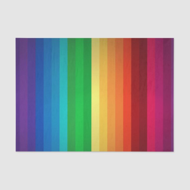 Rainbow Tissue Paper (Front)