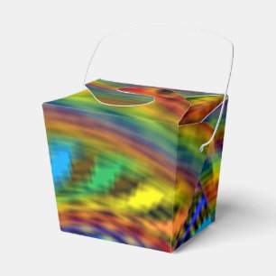 Rainbow Tornado Favor Box
