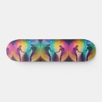 Rainbow Trance Disco Cosmic Galaxy Soulmates Sk8r