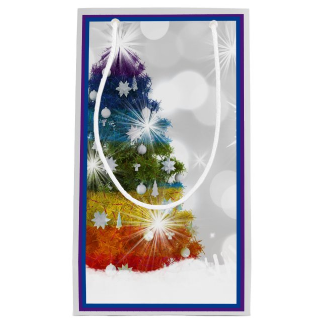 Rainbow Tree Gift Bag (Front)