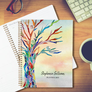 Rainbow Tree Personalized 2022 Planner