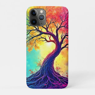  Rainbow Tree: Roots of Infinite Hope Art iPhone 11 Pro Case