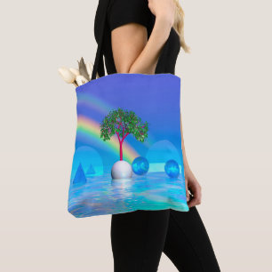 Rainbow Tree  Tote Bag
