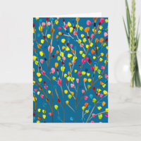 Rainbow tree watercolor