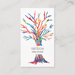 Rainbow Tree Yoga Studio Carte de visite