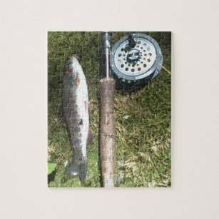 Brook Trout Fly Fishing Jigsaw Puzzle