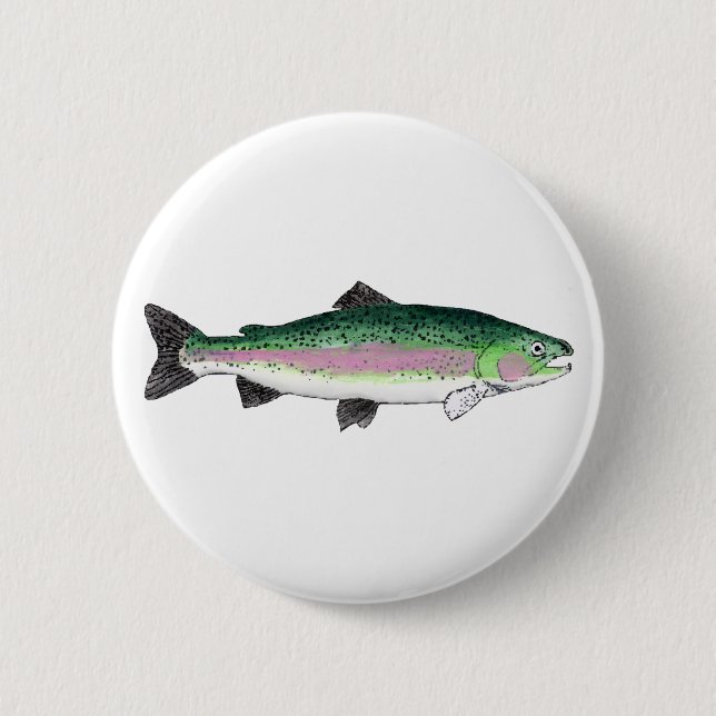 Rainbow Trout Button (Front)
