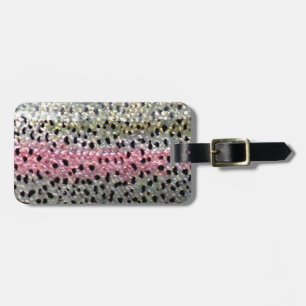 Rainbow Trout by PatternWear© Luggage Tag