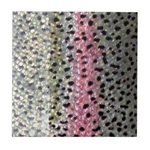 Rainbow Trout by PatternWear© Tile