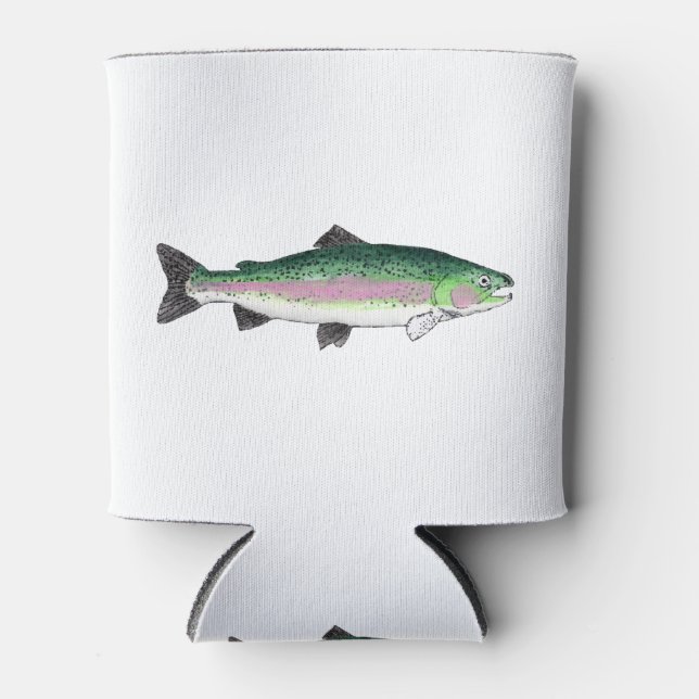 Rainbow Trout Can Cooler (Front)