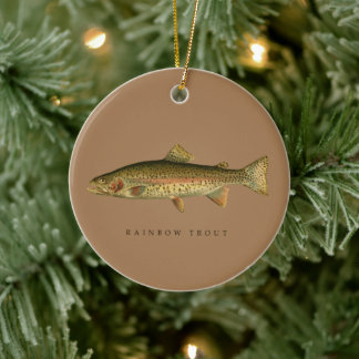 Rainbow Trout Christmas Ornament