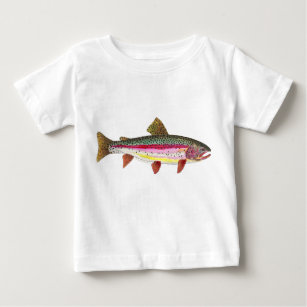 Rainbow Trout Fish Baby T-Shirt