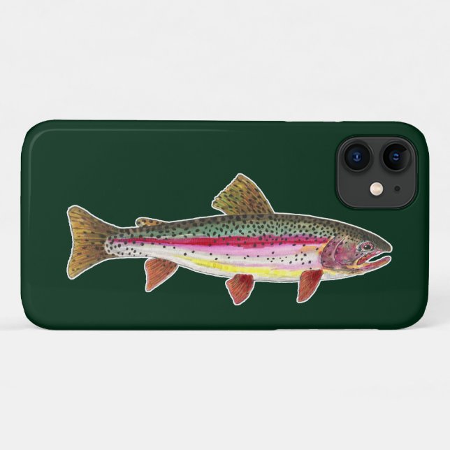 Rainbow Trout Fish Case-Mate iPhone Case (Back (Horizontal))