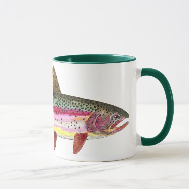 Rainbow Trout Fish Mug (Right)