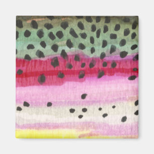 Rainbow Trout Fishing Magnet