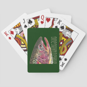 Rainbow Trout Fishing Playing Cards