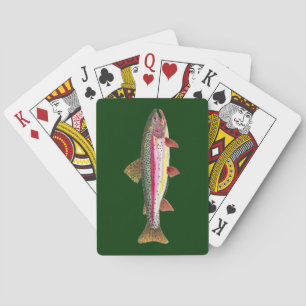 Rainbow Trout Fishing Playing Cards