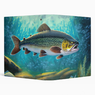 Rainbow Trout Fly Fishing Binder