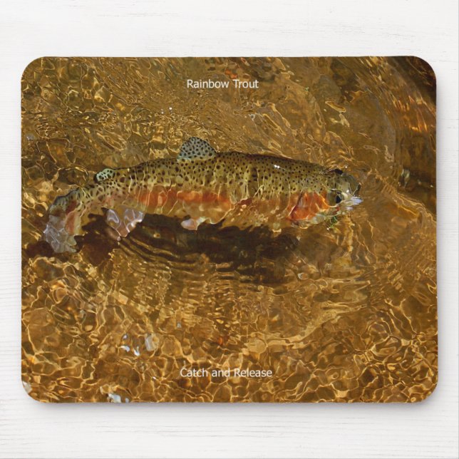 Rainbow Trout Mousepad (Front)