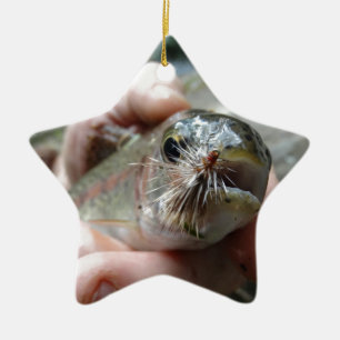 Rainbow Trout photo Ceramic Ornament