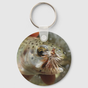 Rainbow Trout photo Keychain