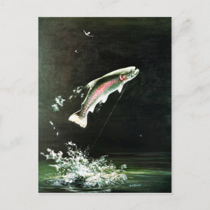 Rainbow Trout Postcard