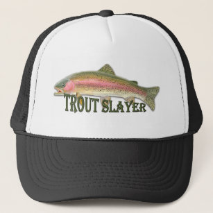 Rainbow Trout Slayer Trucker Hat