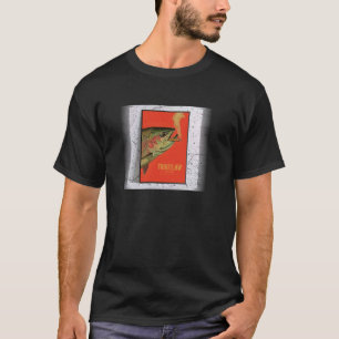 Rainbow Trout Smoking, Fly Fishing T-Shirt