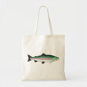 Rainbow Trout Tote Bag
