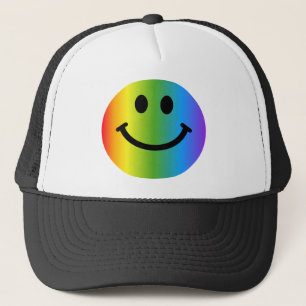 Rainbow Trucker Hat