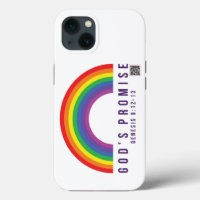 Rainbow Truth God's Promise iPhone case