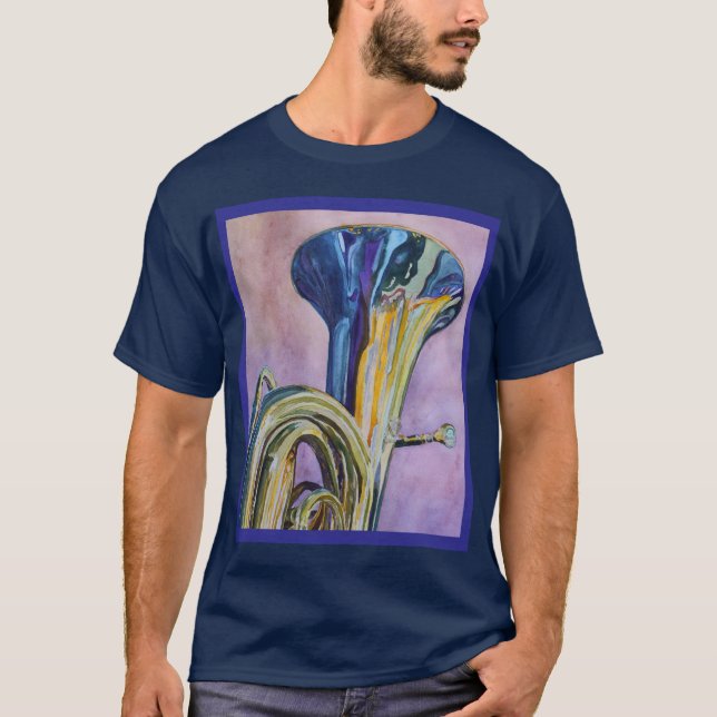 Rainbow Tuba T-Shirt (Front)
