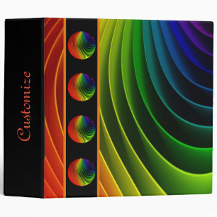 Rainbow Twist Orbs Binder