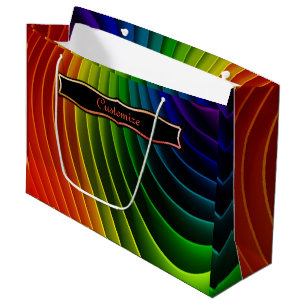 Rainbow Twist plus grand sac cadeau