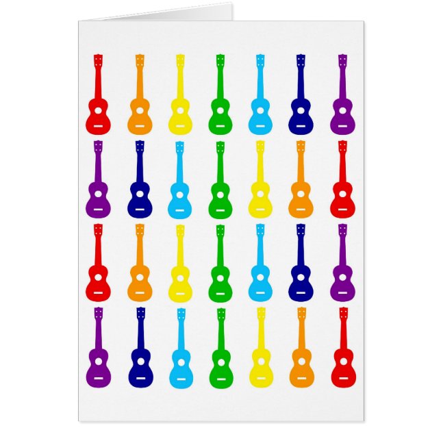 Rainbow Ukes (Front)