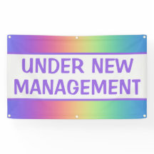 Rainbow Under New Management Banner
