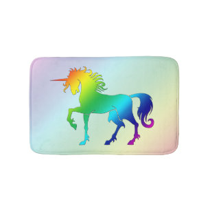 Rainbow Unicorn Bath Mat