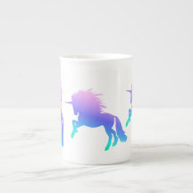 Rainbow Unicorn Bone China Mug