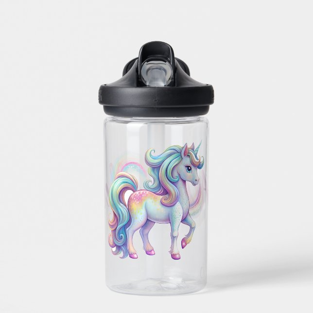 Rainbow Unicorn Bouteille d'eau magique (Avant)