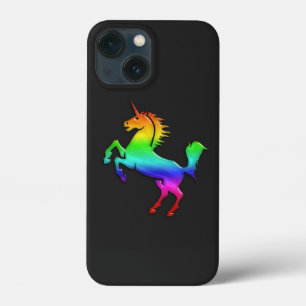 Rainbow Unicorn iPhone 13 Mini Case