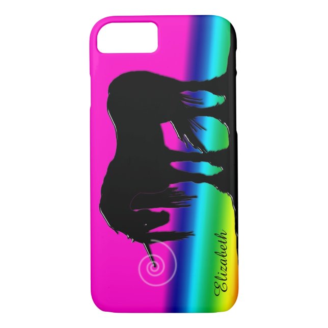 Rainbow Unicorn Case-Mate iPhone Case (Back)