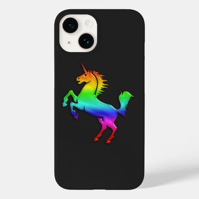 Rainbow Unicorn Case-Mate iPhone Case (Back)