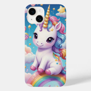 Rainbow Unicorn Case-Mate iPhone 14 Case