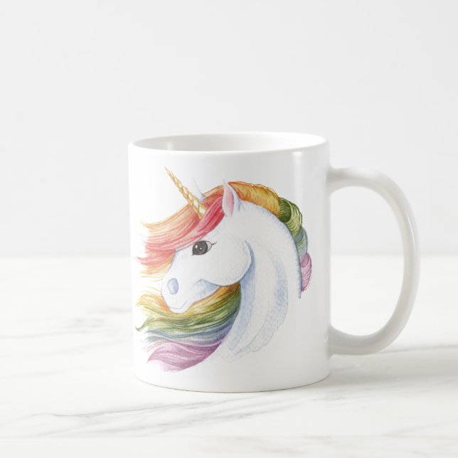 Rainbow Unicorn Coffee Mug (Right)