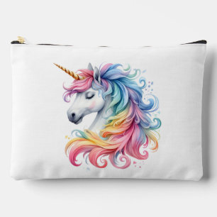 Rainbow Unicorn Design 3 Accessory Pouch