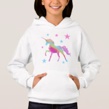 Rainbow Unicorn Et Stars Sweatshirt