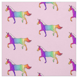 Rainbow Unicorn / Fabric for Kids
