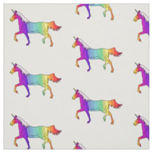 Rainbow Unicorn / Fabric for Kids
