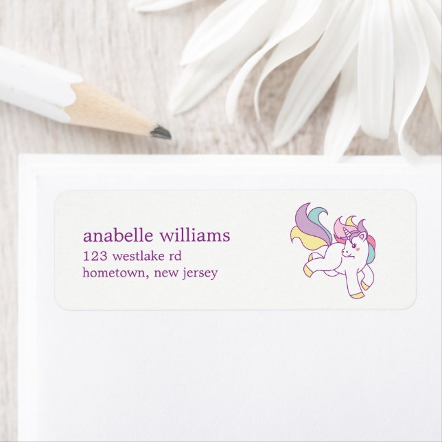 Rainbow Unicorn Girls Birthday Party (En situation)