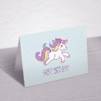 Rainbow Unicorn Girls Birthday Party